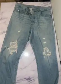 Levi’s 501 Jeans Women’s Original Cropped 34x26