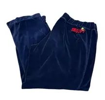 H&M velour snoopy pajama pants