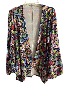 Pioneer‎ Woman kimono colorful open front L/XL