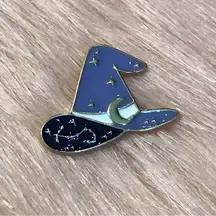 Mystic Astrology Witch or Wizard Hat Lapel Pin