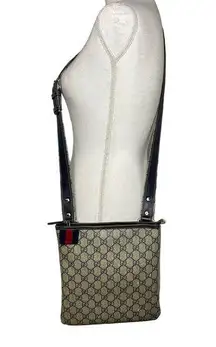 Gucci Blue GG Plus Shelly Crossbody Bag