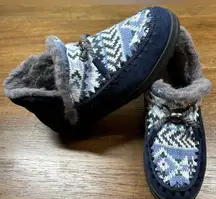Muk Luks Women’s Size 6 Blue Ziggy Wilshire Booties