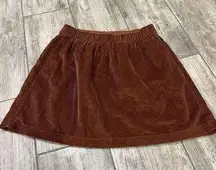 American Eagle High Rise Corduroy Skirt Size Medium