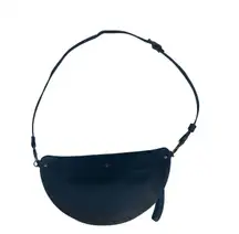 Rare Angela Valentine Green Leather Harper Half-Moon Shoulder Bag – NWOT