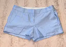 J.Crew light blue shorts in size 4