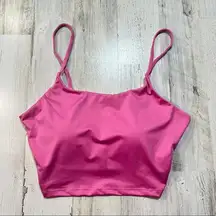 Swim Top Large Spaghetti Strap Padded Cups