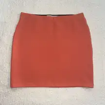 Coral Body Con Skirt