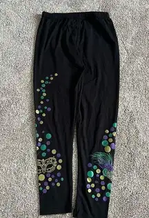 Mardi Gras Leggings