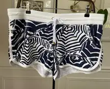 Lilly Pulitzer Chrissy French Terry Beach Shorts Blue M