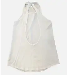 Lululemon white crisscross back