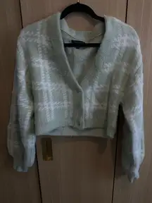 Kendall + Kylie Cardigan Sweater PacSun Fuzzy