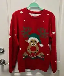 Merry Christmas from Daisy Boutique Women's Ugly Funny Christmas Sweater