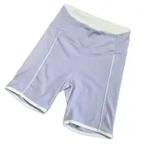 Wilo The Label Swift Bike Shorts Medium Women's Lilac Purple Ribbed