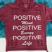 On Fire Women’s Graphic Hoodie Size 1X