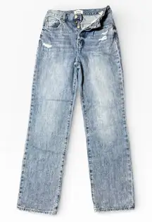 Pistola CASSIE SUPER HIGH RISE STRAIGHT LEG Jeans Size 26x30 Revolve Button Fly