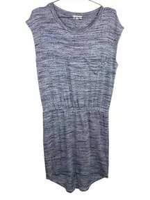 LNA Heather Blue Delta Casual Lounge‎ Mini Dress