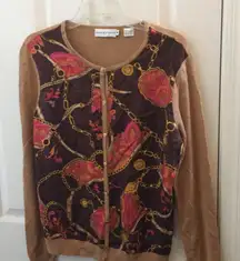 FINAL Markdown Ladies Dana buchman silk sweater medium