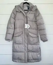 Hollister Women’s Small Gray Parka Puffer Jacket New NWT