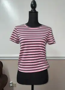 Stripe Crop Tee