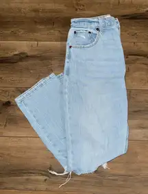 Abercrombie Ankle Straight Ultra High-Rise Short