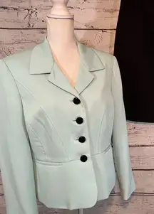 EVAN PICONE Suit Set Skirt and Jacket Mint/Black-14P