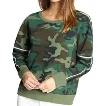 SANCTUARY Backtrack Camo Sweatshirt‎