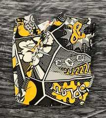 Graphic Comic Print Sweat Pants Size XL by DRILL CLOTHING CO.