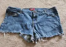 Dickies  cut off jean shorts size 16