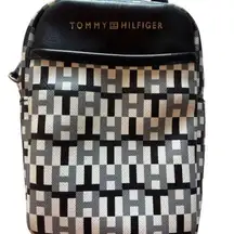 Tommy Hilfiger Crossbody  Women's Black & White Checkered Monogram