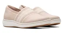 Clarks Cloudsteppers Women's Breeze Sky Mist Slip-On Shoes- Size 9.5