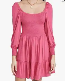 Let’s Go Crazy Pink Dress Sz S