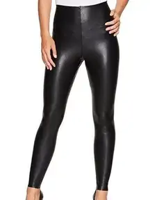 Commando Leggings Womens‎ Small Black Perfect Control Faux Leather Super Hi Rise