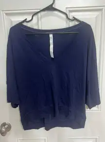 Lululemon Navy Top