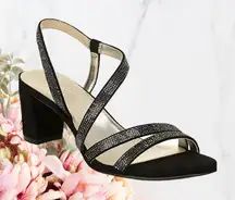 🍁Naturalizer Women Vanessa Rhinestone Embellished
Strappy Heeled Sandal