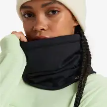 Roxy True Black Lana Collar Neck Warmer. New With Tags.