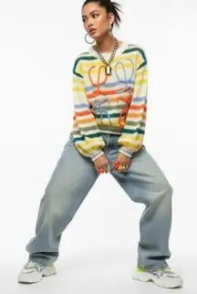 Colorful Striped Sweater