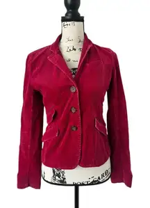 American Eagle SZ S vintage pink corduroy blazer