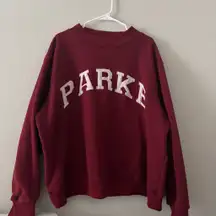 PARKE Mockneck Sweatshirt Fleece