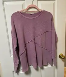 easel Boutique Long Sleeve Top