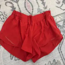 Lululemon Shorts 2.5" Hotty Hot
