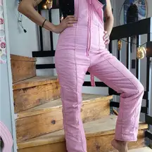 Obermeyer Light Pink Women's ski overalls size 12