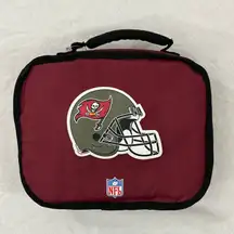 NFL Team Tampa Bay Bucs Buccaneers Travel School Game Cooler Lunch Box Bag 10”x8