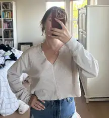 BP Cream Waffle Knit Longsleeve