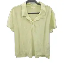 ZELLA Hike It Polo Shirt Top Womens Size‎ XS Athleisure Tennis Golf Green