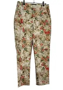 Peruvian Connection Floral Print Chinos