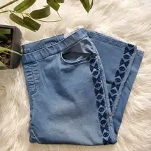 Denim&Co Blue Jeggings Size 24WP