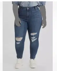 Levi's 721 Size 16W Women's Blue Trendy 721 High-Rise Skinny Jeans. New With Tag