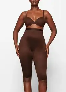 NWT SKIMS  barely there cropped legging - espresso SZ-2X