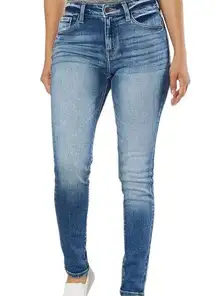 KanCan Signature Kurvy Mid-Rise Ankle Skinny Jean size 27