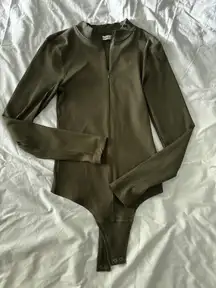 Abercrombie Green Bodysuit Long Sleeve